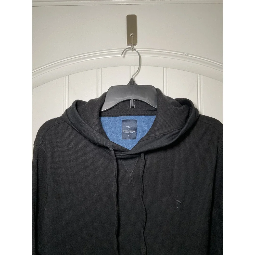Tailorbyrd Collection Men's Black Cozy Knit Hoodie‎ Size Small NWOT